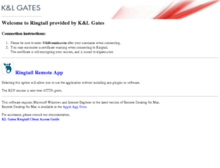ringtailexternal.klgates.com screenshot