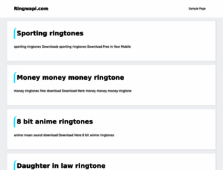 ringwapi.com screenshot