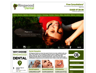 ringwooddental.co.uk screenshot