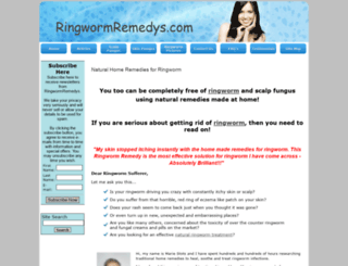 ringwormremedys.com screenshot