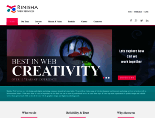 rinisha.com screenshot