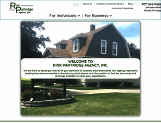 rinkpartridgeinsurance.com screenshot