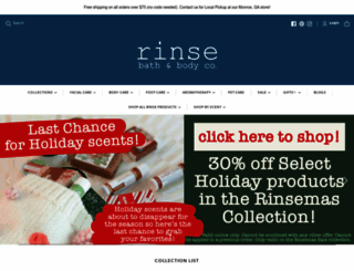 rinsesoap.com screenshot