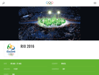rio2016.org.br screenshot