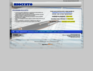 riocusto.com.br screenshot