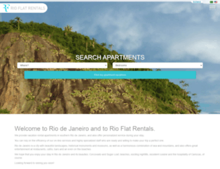 rioflatrentals.com.br screenshot