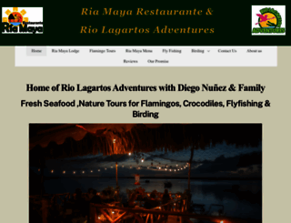 riolagartosnaturetours.com screenshot