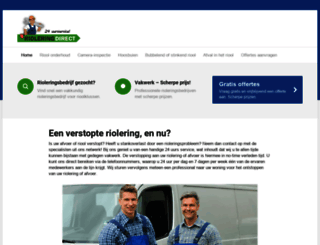 riolering-direct.nl screenshot