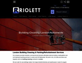 riolett-services.co.uk screenshot