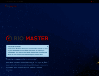 riomaster.com.br screenshot