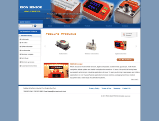 rion-electronic.com screenshot