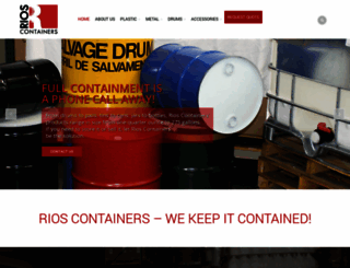 rioscontainers.com screenshot