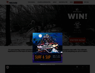 ripcurlschoolofsurf.com screenshot