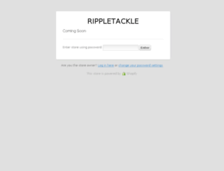 ripple-tackle.myshopify.com screenshot
