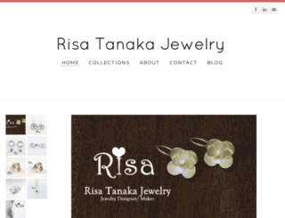risatanakajewelry.com screenshot