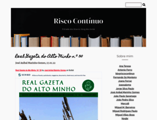 risco-continuo.blogs.sapo.pt screenshot