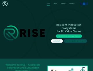 rise-project.eu screenshot