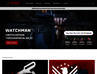 risearmament.com screenshot