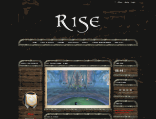 risehorde.com screenshot