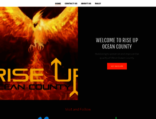 riseupoceancounty.com screenshot