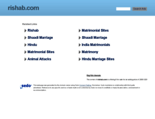 rishab.com screenshot