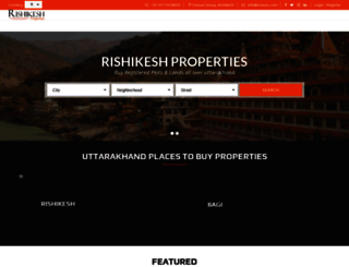 rishikeshproperties.com screenshot