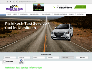 rishikeshtaxiservice.com screenshot