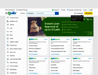 rishra.quikr.com screenshot