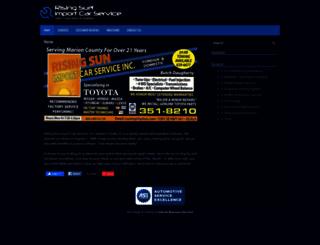 risingsunimportsofocala.com screenshot