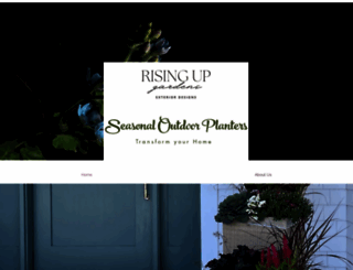 risingupgardens.com screenshot