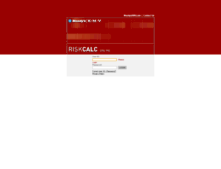 riskcalc.moodysrms.com screenshot