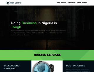 riskcontrolnigeria.com screenshot