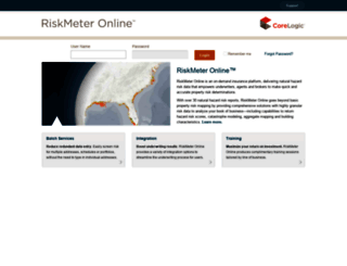 riskmeter.com screenshot