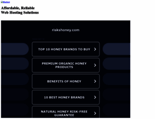 riskshoney.com screenshot