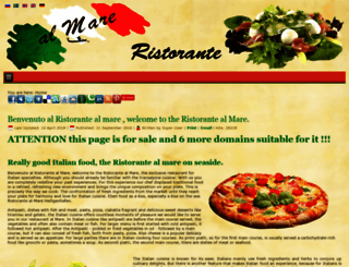 ristorante-al-mare.com screenshot
