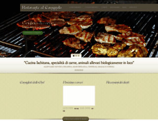 ristorantealcomignolo.it screenshot