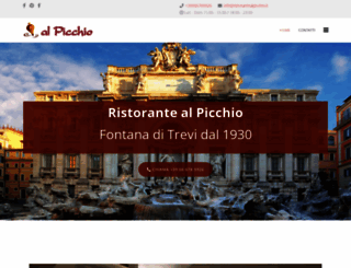 ristorantealpicchio.it screenshot