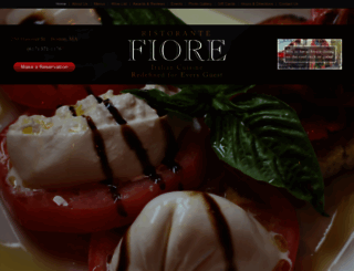 ristorantefiore.com screenshot