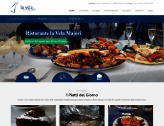 ristorantelavela.it screenshot