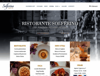 ristorantesolferino.com screenshot