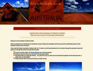 ritas-outback-guide.com screenshot