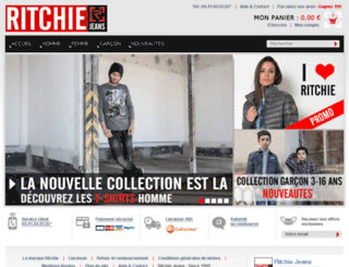 ritchie-jeans.com screenshot