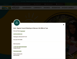 ritchot.com screenshot