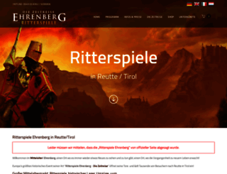 ritterturniere.com screenshot