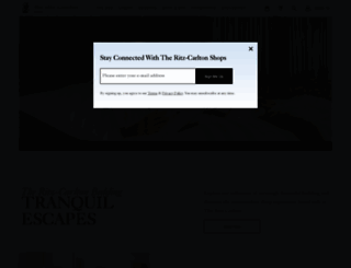 ritzcarltonshops.com screenshot