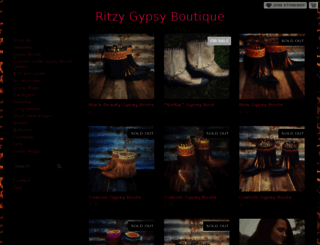 ritzygypsy.storenvy.com screenshot