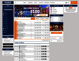 rivalo.com screenshot