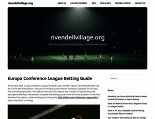rivendellvillage.org screenshot