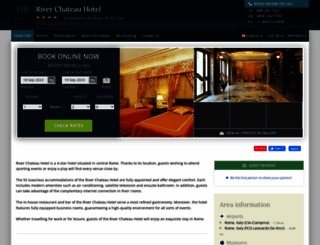 river-chateau-rome.hotel-rez.com screenshot