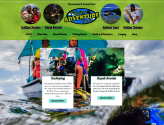 riveradventuretours.com screenshot